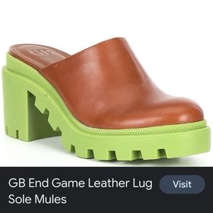GB End Game Mule Clog NWT NWB